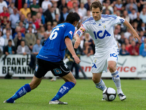 Tobias Hysén, IFK Göteborg mot Anel Raskaj, Halmstad