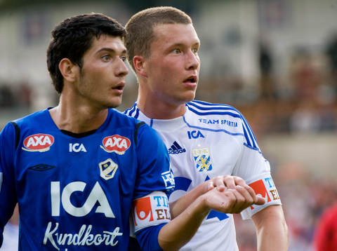 Anel Raskaj, Halmstad och Jakob Johansson, IFK Göteborg