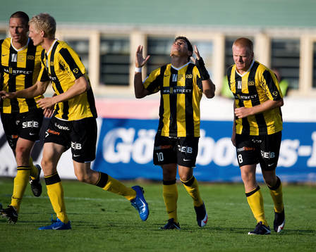 Paulinho, Häcken, gör matchens enda mål