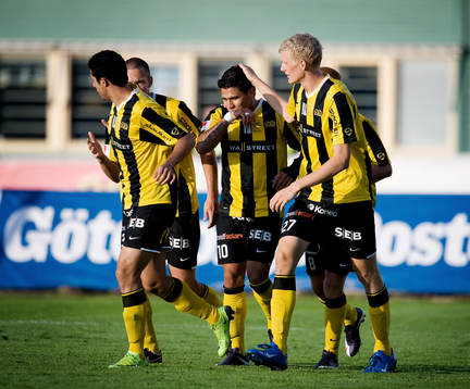 Paulinho, Häcken, gör matchens enda mål