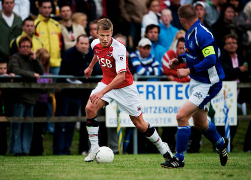 Pontus Wernbloom, Az Alkmaar, dribblar med bollen