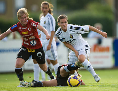 Hanna Folkesson, AIK, vinner närkamp, Sofie Persson,