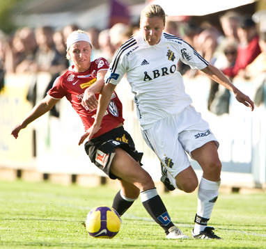 Gudny Björk Odinsdottir, Kristianstad och Laura Österberg