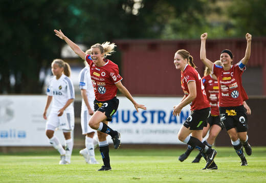 Sofie Andersson, Kristianstad, jubel