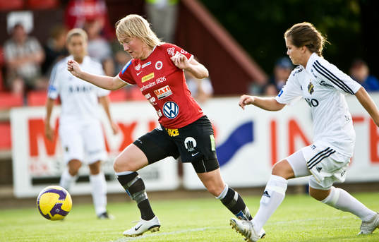 Sofie Persson, Kristianstad och Hanna Folkesson, AIK