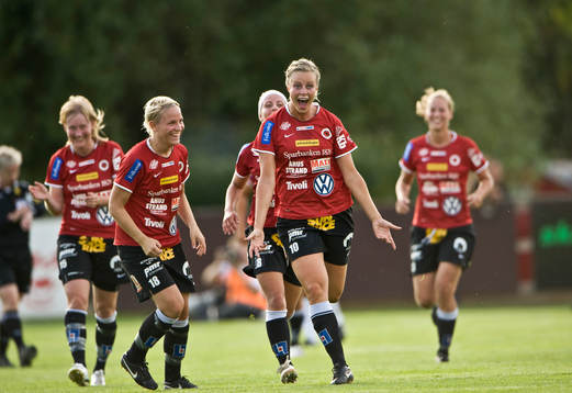 Sofie Andersson (10) jubel