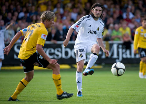 Bojan Djordjic, AIK mot Daniel Nilsson, Mjällby
