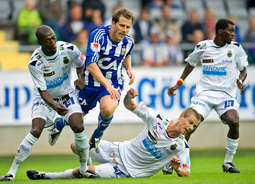 Tobias Hysén, IFK Göteborg. Omar Jawo, Gefle
