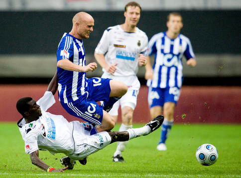 Nicklas Carlsson, IFK Göteborg. Omar Jawo, Gefle