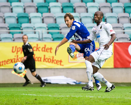 Tobias Hysén, IFK Göteborg, sätter 1-0