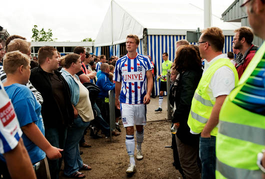 Fotboll, holländsk, träningsmatch, Heerenveen -