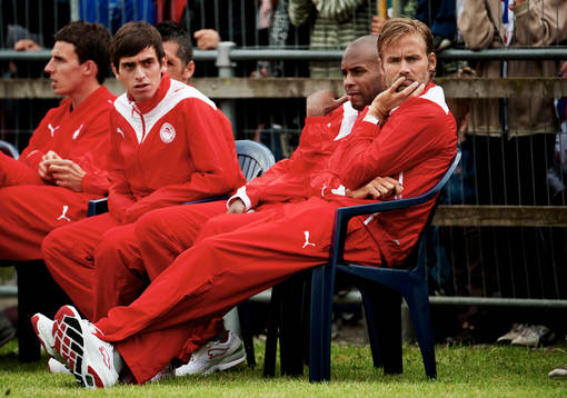 Olof Mellberg, Olympiakos, spelade inte matchen