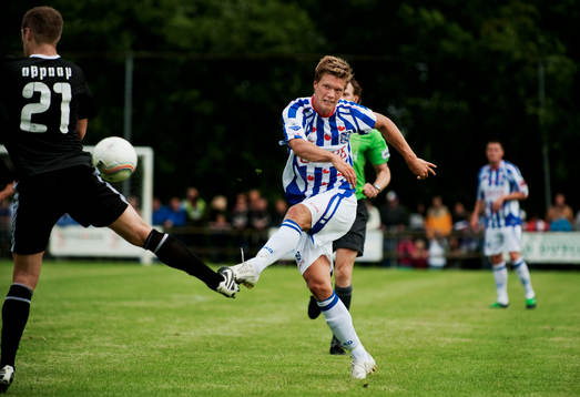 Fotboll, holländsk, träningsmatch, Heerenveen -