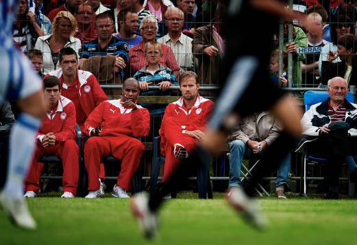 Fotboll, holländsk, träningsmatch, Heerenveen -