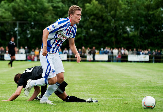 Fotboll, holländsk, träningsmatch, Heerenveen -