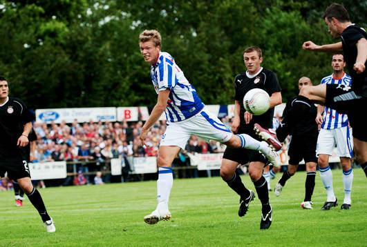 Fotboll, holländsk, träningsmatch, Heerenveen -