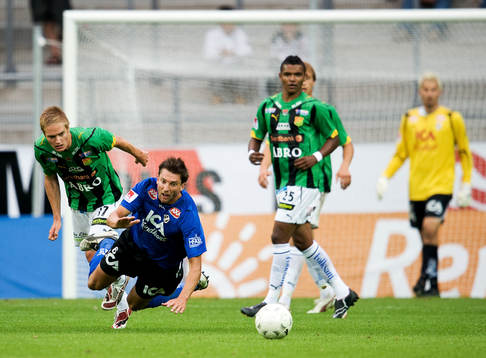 Johan Mårtensson, GAIS. Mikael Rosén, Halmstad