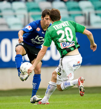 Michael Görlitz, Halmstad. Kenneth Gustafsson, GAIS