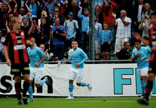 Guillermo Molins, Malmö FF, jubel