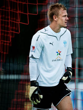 Johan Dahlin, målvakt