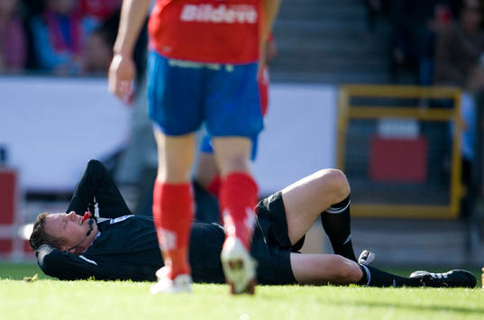 Markus Strömbergsson, Domare blir knockad