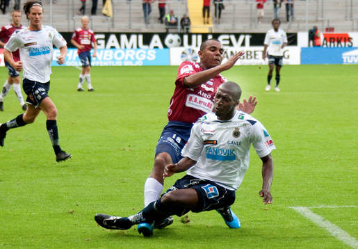 Alvaro Santos och Omar Jawo