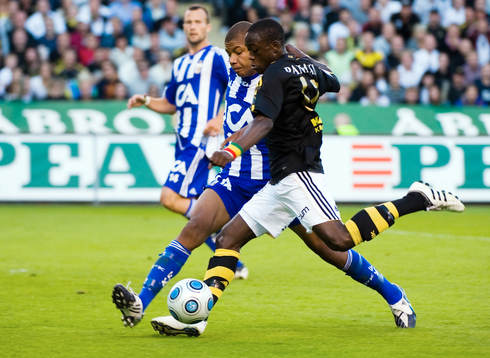 Mikael Dyrestam, IFK Göteborg och Saihou Jagne, AIK