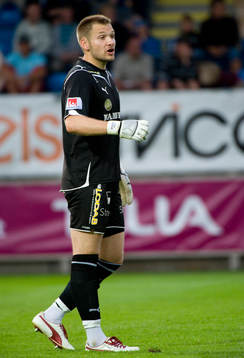 John Alvbåge, Målvakt
