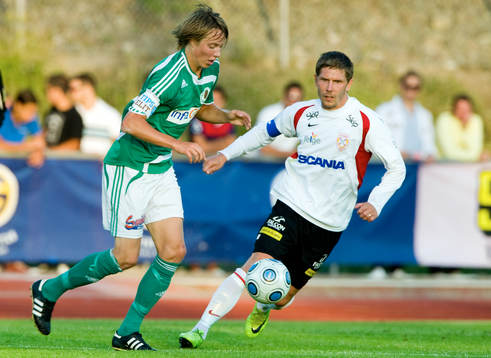 Viktor Lundberg,  Väsby och Dennis Östlundh, Assyriska