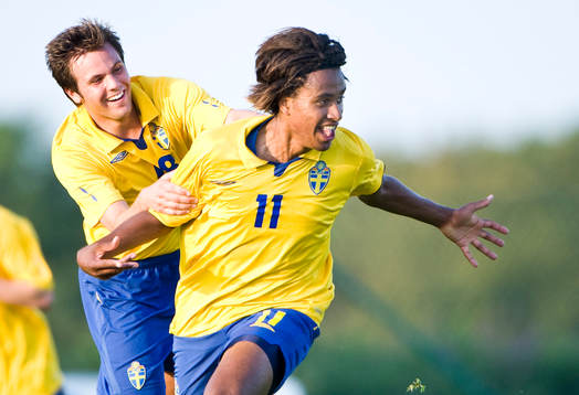 Hampus Bohman och Isak Thelin, glädje, jubel