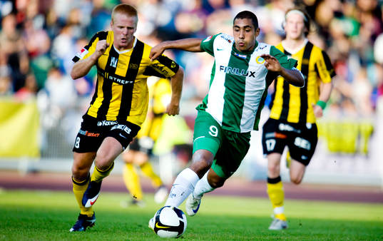 Josef Karlsson, Häcken, Sebastian Castro Tello, Hammarby