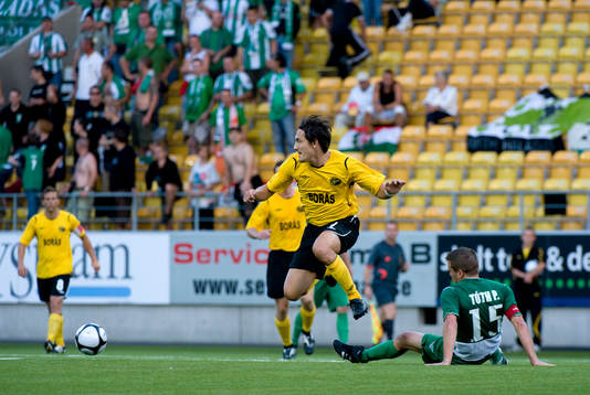 Stefan Ishizaki, Elfsborg och Peter Toth, Haladas