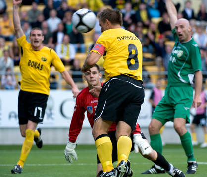 Anders Svensson, Elfsborg nickar in 1-0