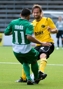Mathias Florén, Elfsborg mot Icnac Irmas, Haladas