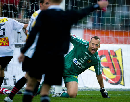 Benny Lekström, Målvakt Brommapojkarna skriker när