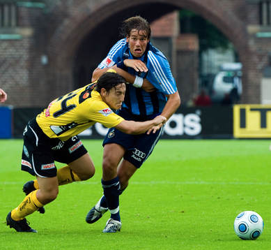 Stefan Ishizaki, Elfsborg och Mikael Dahlberg, Djurgården