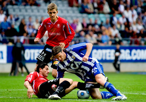 Yousef Fakhro, Trelleborg, Gustav Svensson, IFK Göteborg