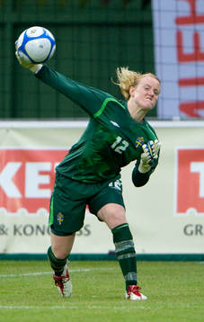 Kristin Hammarström, Målvakt