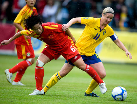 Victoria Svensson, Sverige mot Zhang Na, Kina