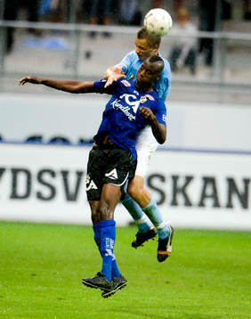 Jasmin Sudic, Malmö och Joe Sise, Halmstad