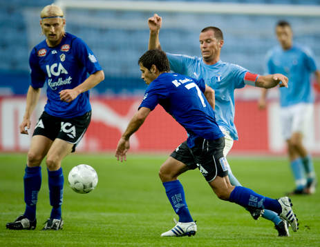 Daniel Andersson, Malmö och Michael Görlitz, Halmstad