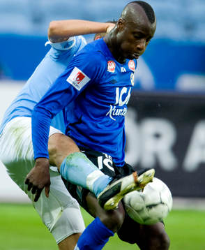 Joe Sise, Halmstad och Jasmin Sudic, Malmö