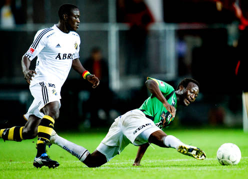 Saihou Jagne, AIK, Reuben Ayarna, GAIS