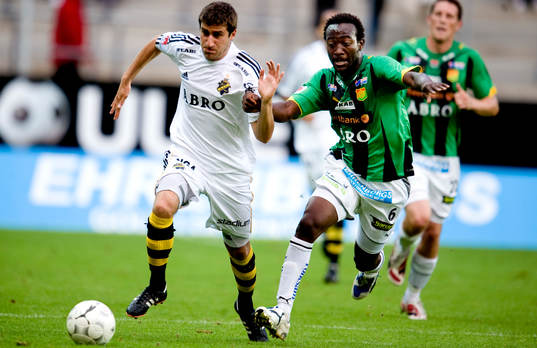 Gabriel Özkan, AIK, Reuben Ayarna, GAIS
