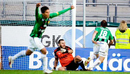 Romario Pereira Sipiao, Pär Ericsson, GAIS jubel, Daniel