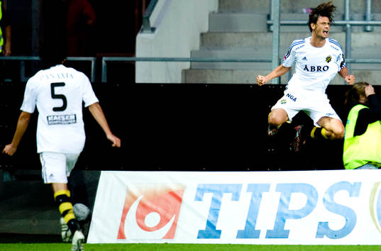 Jorge Ortiz, Iván Obolo, AIK jubel