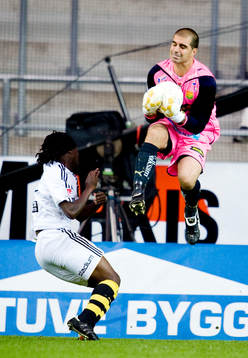 Martin Kayongo Mutumba, AIK, Dime Jankulovski, målvakt,