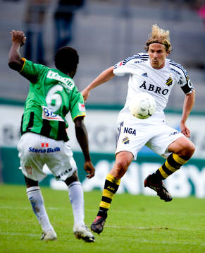 Reuben Ayarna, GAIS, Daniel Tjernström, AIK