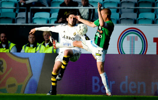 Bojan Djordjic, AIK, Jonas Lundén, GAIS