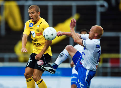 Johan Svensson, Mjällby och Magnus Samuelsson, Norrköping